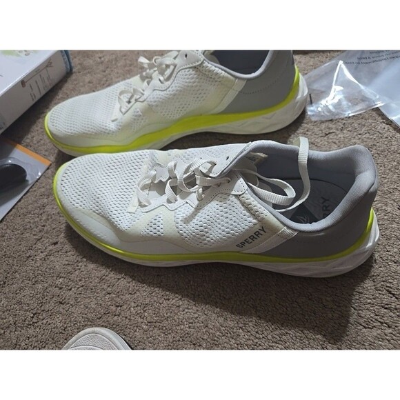 Mens Sperry Sport Headsail  13 White Tennis Shoes Athletic main image 10